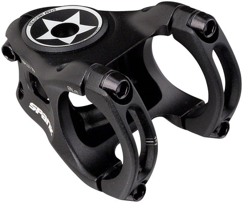 Spank Split 35 Stem 35mm 35 Clamp +/0 1 1/8 Aluminum Black