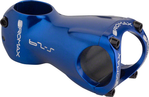 Promax S29 Stem 70mm 31.8 Clamp +/0 1 1/8 Aluminum Blue