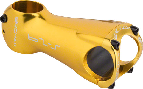 Promax S29 Stem 90mm 31.8 Clamp +/0 1 1/8 Aluminum Gold