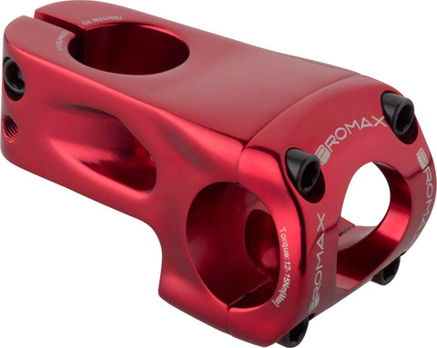 Promax Banger 53mm Front Load Stem +/ 0 degree for 31.8mm Bars Red