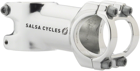 Salsa Guide Stem 60mm 31.8 clamp +/6 1 1/8 Aluminum Silver