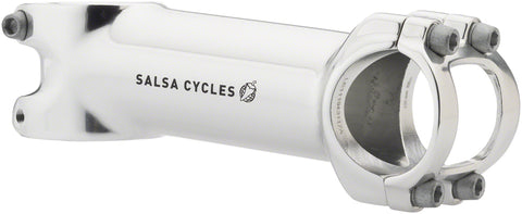 Salsa Guide Stem 100mm 31.8 clamp +/6 1 1/8 Aluminum Silver