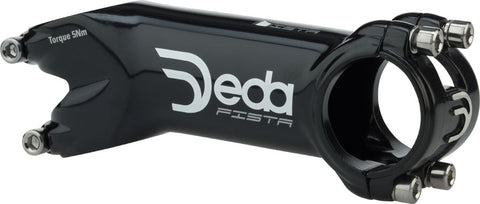 Deda Elementi Pista Stem 120mm 31.7 Clamp +/20 1 1/8 Alloy Black Polish