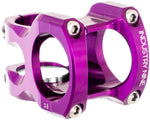 Industry Nine A35 Stem 40mm 35 Clamp +/8 1 1/8 Aluminum Purple