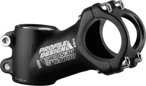 Profile Design Aris Stem 100mm 31.8 Clamp +/25 1 1/8 Aluminum Black