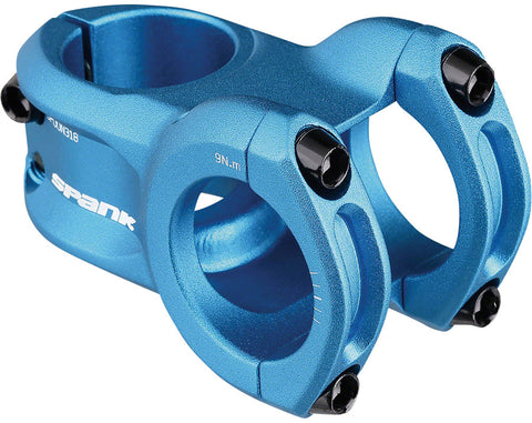 Spank Spoon 318 Stem 43mm 31.8 Clamp +/0 Blue