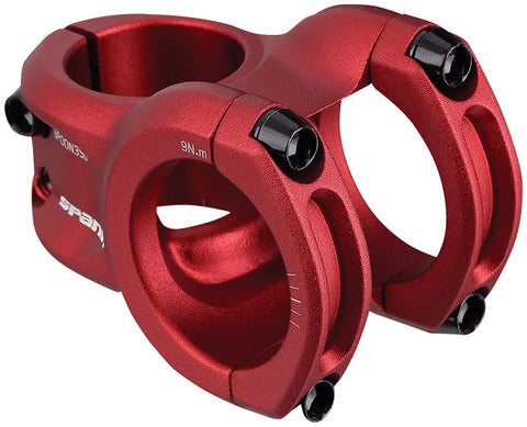 Spank Spoon 350 Stem 45mm 35mm Clamp +/0 Red