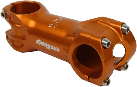 Hope XC Stem 90mm 31.8 Clamp +/0 1 1/8 Orange