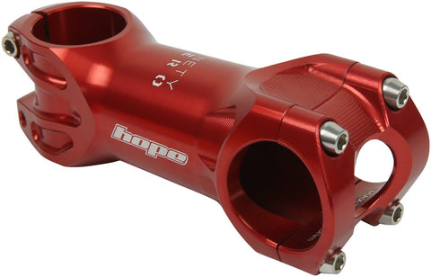 Hope XC Stem 90mm 31.8 Clamp +/0 1 1/8 Red