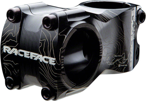 RaceFace Atlas Stem 50mm 31.8 Clamp +/0 1 1/8 Aluminum Black