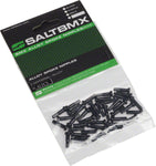 Salt Pro Alloy Spoke Nipples 40 Pieces Black