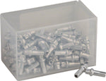 DT Swiss Squorx Pro Head Aluminum Nipples 2.0 x 15mm Silver Box of 100