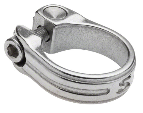 Surly New Stainless Seatpost Clamp 33.1mm Silver