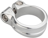 All City Shot Collar Seatpost Clamp 31.8mm Silver