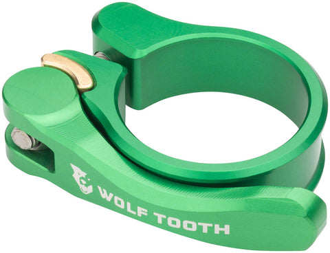 Wolf Tooth Components Quick Release Seatpost Clamp - 34.9mm Green