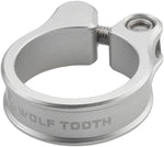 Wolf Tooth Seatpost Clamp 36.4mm Silver