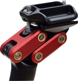 Redshift DualPosition Seatpost Aluminum 27.2x350 Black/Red