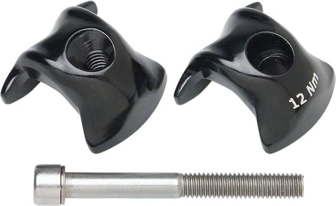 Ritchey WCS Alloy 1Bolt Seatpost Clamp 7x9.6mm Rails Black