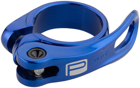 Promax QR1 Quick Release Seat Clamp 31.8mm Blue