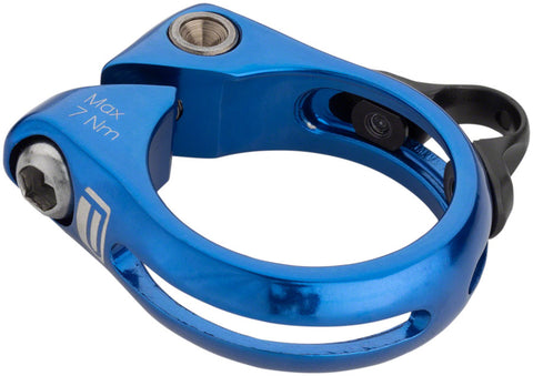 Promax DP1 Dropper Seat Post Clamp 34.9mm Blue