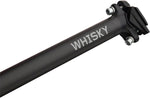 WHISKY No.7 Carbon Seatpost 27.2 x 400mm 0mm Offset Matte Carbon