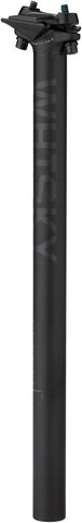 WHISKY No.7 Alloy Seatpost 27.2 x 400mm 0mm Offset Matte Black