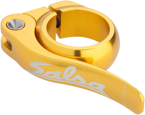 Salsa FlipLock Seat Collar 35.0 Gold