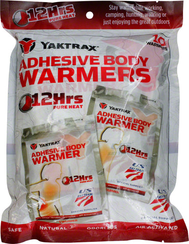 Yaktrax Warmers Body Warmers Bag of 10