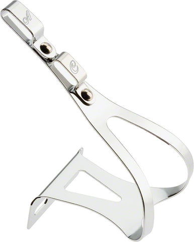 All City Swan Road Style Double Toe Clips Chrome