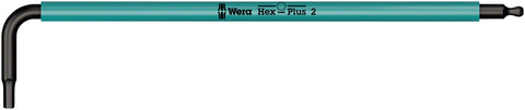 Wera 950 SPKL LKey Hex Wrench 2mm Green