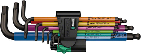 Wera 950/9 HexPlus SB LKey Hex Wrench Set Metric Multicolor