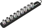 Wera Belt B 4 Zyklop socket set - 3/8 drive 9 pieces