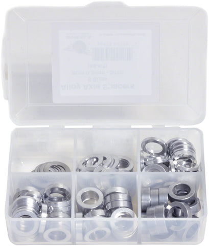 Wheels Manufacturing Kit of six assorteds (.5 to 5mm) 125 Spacers in