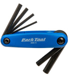 Park Tool AWS11 Metric Folding Hex Wrench Set