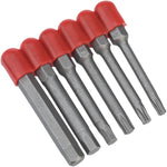 Prestacycle Bicycle Tool Bits 6 Piece 50mm CR/V Bit Set