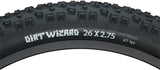 Surly Dirt Wizard Tire: 26+ x 2.75 27tpi Black