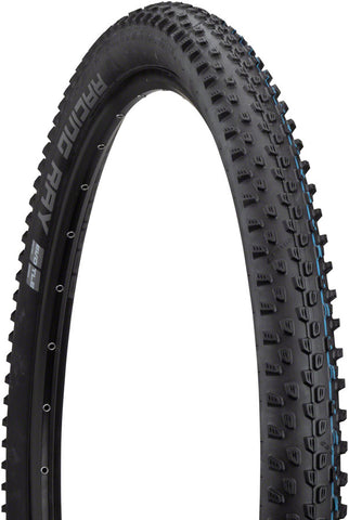 Schwalbe, Racing Ray, Tire, 27.5x2.25, Folding, Tubeless Ready, Addix Speedgrip, SnakeSkin, 67TPI, Black