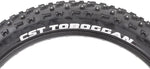 CST Toboggan Tire 26 x 4 Clincher Wire Black Studded