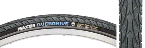 Maxxis Overdrive Tire 700 x 38 Clincher Wire Black Single K2