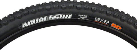 Maxxis Aggressor Tire 29 x 2.3 Tubeless Folding Black Dual DD