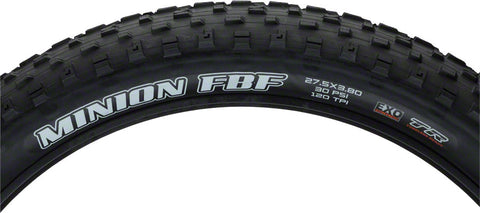 Maxxis Minion FBF Tire 27.5 x 3.8 Tubeless Folding Black Dual EXO