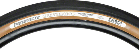 Panaracer GravelKing Tire 650b x 48 Tubeless Folding Black/Brown