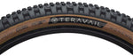 Teravail Honcho Tire 27.5 x 2.4 Tubeless Folding Tan Light and Supple