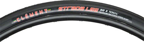 Clement Strada LGG Tire 700x32C Wire Clincher Black