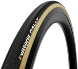 Vittoria Rally Tire 700 x 25 Tubular Folding Black/Tan 220tpi