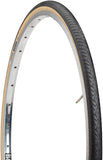 Dimension Thunder Road Tire 27 x 11/4 Clincher Wire Black/Tan 33tpi