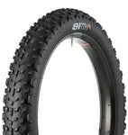 45NRTH Dillinger 4 Tire 26 x 4 Tubeless Folding Black 60tpi 240 Carbide Steel