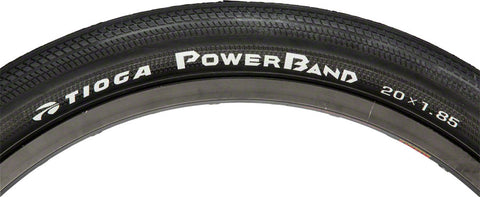 Tioga PowerBand Tire 20 x 1.85 Clincher Steel Black 120tpi