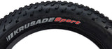 Kenda Krusade Tire 20 x 4 Clincher Wire Black 60tpi