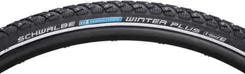 Schwalbe Marathon Winter Plus Tire 700 x 35 Clincher Wire Black/Reflective